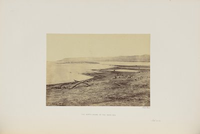 Die Nordküste des Toten Meeres von Francis Frith