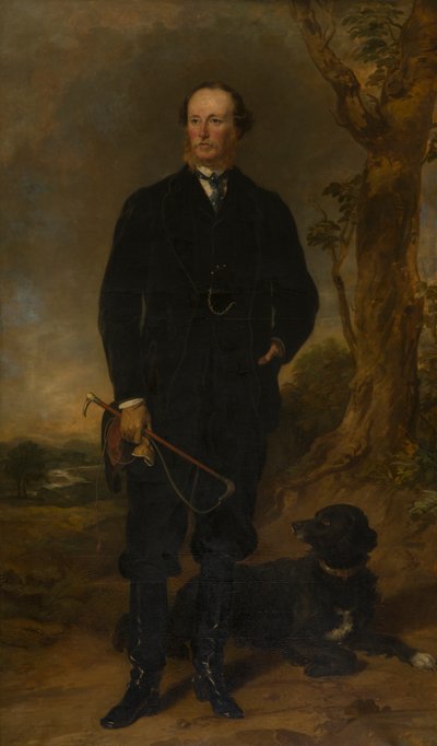Porträt von Orlando George Charles, 3. Earl of Bradford (1819-1898), ca. 1839-78 von Francis Grant