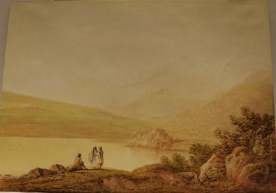 Snowdon von Capel Curig, Datum unbekannt von Francis Nicholson