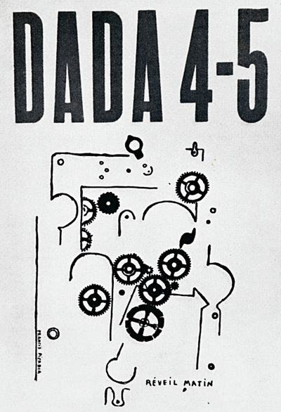 Titelblatt der Zeitschrift Dada 4-5, entworfen von Francis Picabia, Zürich von Francis Picabia
