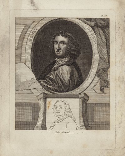 Henry Gyles oder Giles, englischer Glasmaler von Francis Place