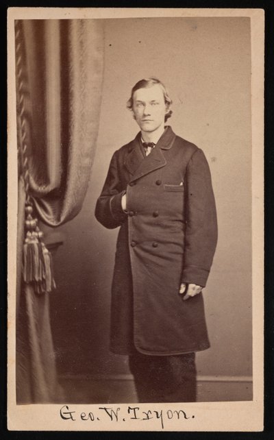 Porträt von George Washington Tryon 1838-1888, ca. 1860er Jahre von Francis S Keeler