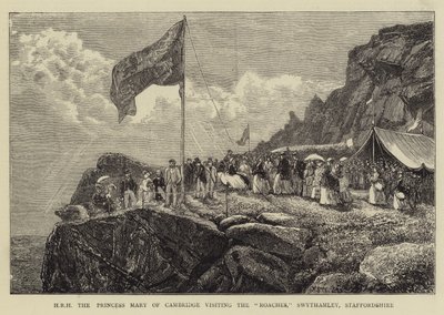 Ihre Königliche Hoheit Prinzessin Mary von Cambridge besucht die Roaches, Swythamley, Staffordshire von Francis S. Walker