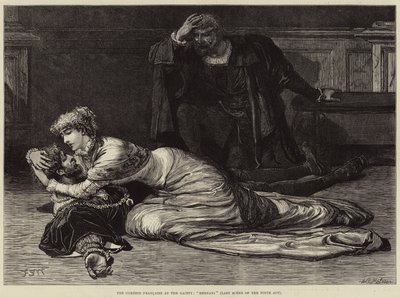 Die Comédie-Française im Gaiety, Hernani, letzte Szene des fünften Aktes von Francis S. Walker