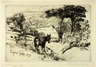 Challow Farm von Francis Seymour Haden