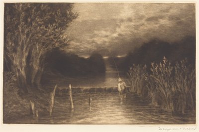 Äschenfischen von Francis Seymour Haden