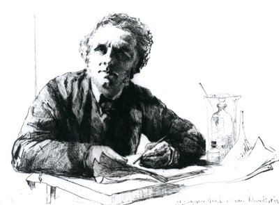 Selbstporträt, 1862 von Francis Seymour Haden