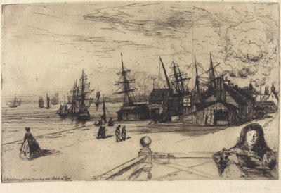 Yacht-Taverne, Erith von Francis Seymour Haden