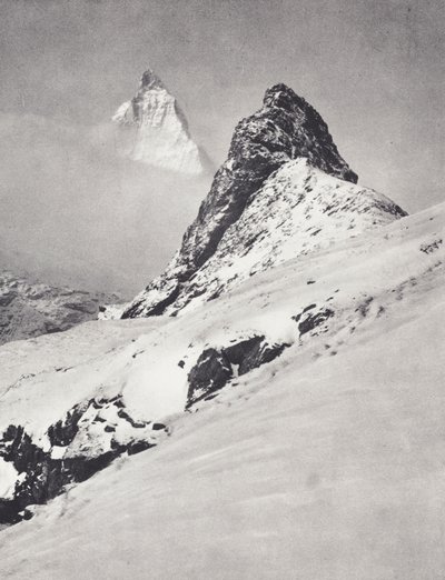 Penninische Alpen: Das Matterhorn und das Riffelhorn von Francis Sydney Smythe
