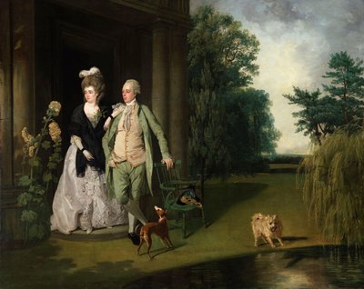 Porträt von Herrn und Frau Richardson von Francis Wheatley