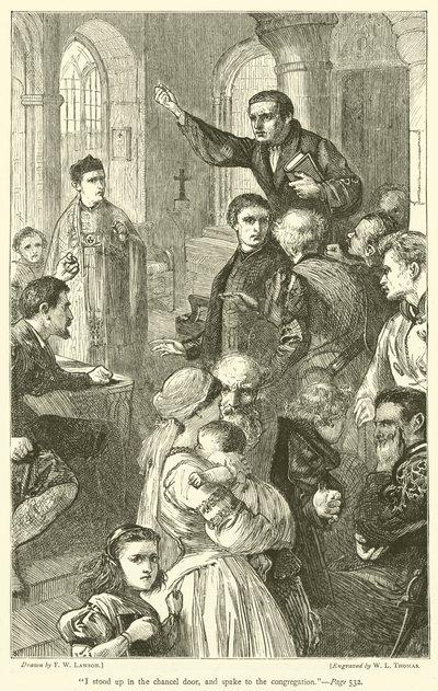 Ich stand in der Kanzeltür und sprach zur Gemeinde von Francis Wilfred Lawson