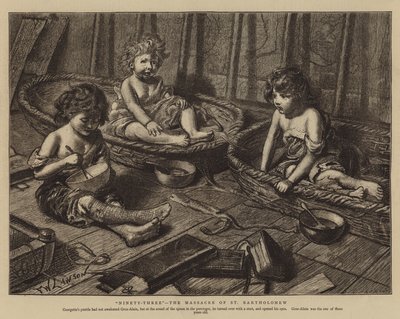 Dreiundneunzig, das Massaker der Bartholomäusnacht von Francis Wilfred Lawson