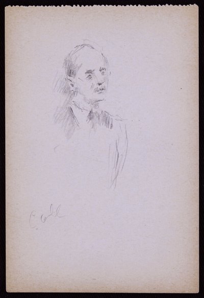 Porträt von Gerald Cobb, ca. 1930 von Francis Wilfred Lawson
