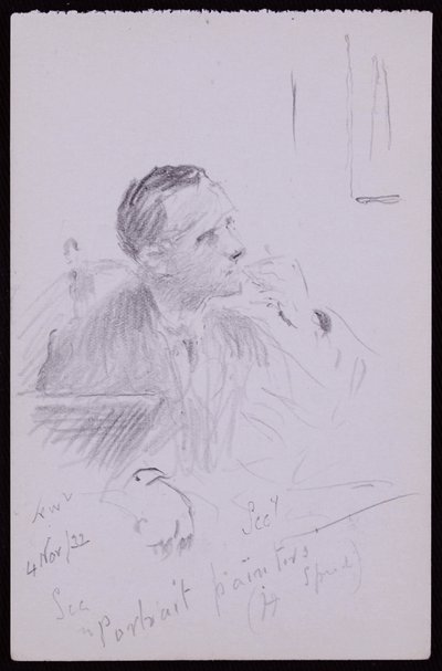 Porträt von Harold Speed von Francis Wilfred Lawson