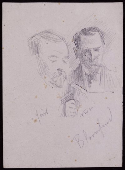 Porträt von Reginald Blomfield, ca. 1894 von Francis Wilfred Lawson