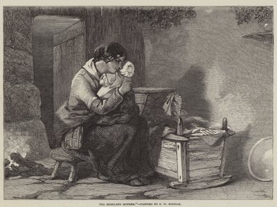 Die Highland-Mutter von Francis William Topham