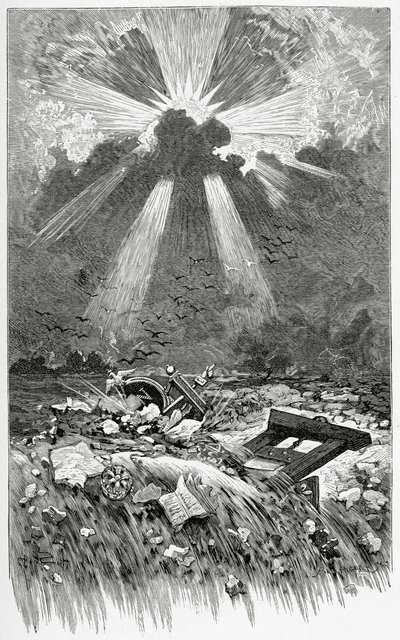 La Débacle - Illustration aus Napoléon le Petit, 19. Jahrhundert von Francis and Scott, Henry Fowke