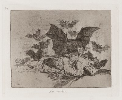 Die Folgen, Platte 72 aus Los desastres de la guerra (Die Schrecken des Krieges) von Francisco de Goya