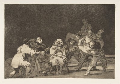 Tafel 17 aus den Disparates: Loyalität, ca. 1816-23 veröffentlicht 1864 von Francisco de Goya