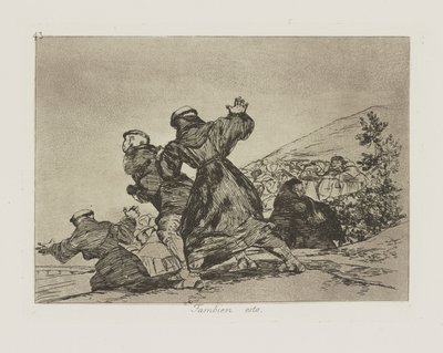 Tambien esto. (Dies auch.), pl. 43 aus der Serie Los desastres de la guerra (Die Schrecken des Krieges) von Francisco de Goya