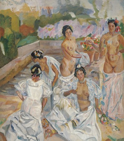 Das Bad Sevilla von Francisco Iturrino