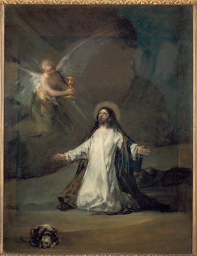 Christus in Gethsemane von Francisco Jose de (circle of) Goya y Lucientes