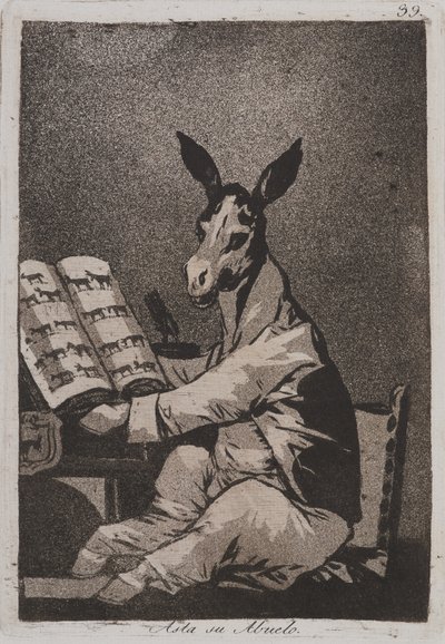 Und so war sein Großvater von Francisco de Goya