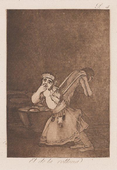 El de la Rollona, spätes 18. - frühes 19. Jahrhundert von Francisco de Goya