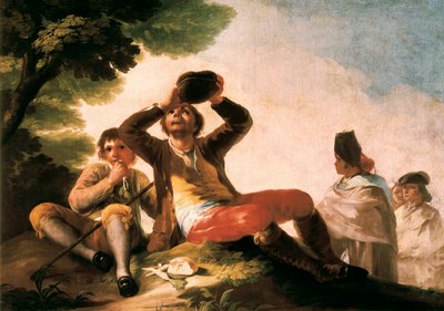 Der Trinker von Francisco Jose de Goya y Lucientes