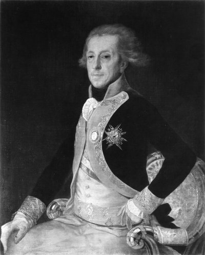 Porträt von El General Ricardos von Francisco Jose de Goya y Lucientes