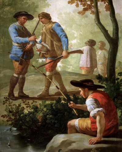 Der Angler von Francisco Jose de Goya y Lucientes