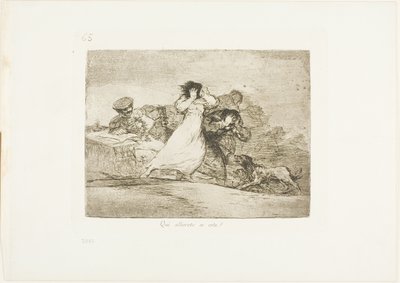 Was ist das für ein Tumult?, Tafel 65 aus Die Schrecken des Krieges von Francisco Jose de Goya y Lucientes
