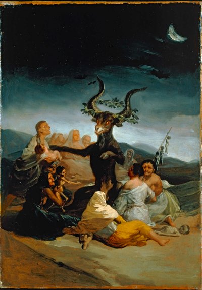Hexensabbat von Francisco Jose de Goya y Lucientes