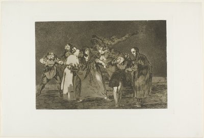 Wunden heilen schneller als hastige Worte, Platte 16 aus Los Proverbios von Francisco Jose de Goya y Lucientes