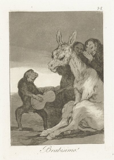 Bravo! von Francisco de Goya