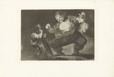 Der Narr. Los Disparates (Serie) von Francisco de Goya