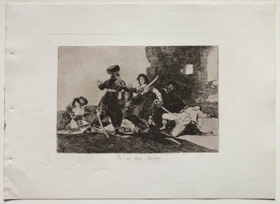 Die Schrecken des Krieges: Jetzt ist keine Zeit von Francisco de Goya