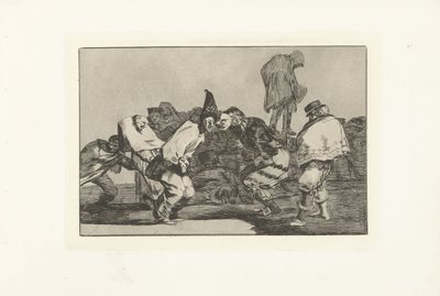 Narrheit des Karnevals (Los Disparates) von Francisco de Goya