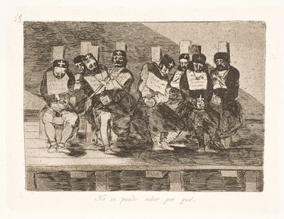 Niemand weiß warum (35) von Francisco de Goya