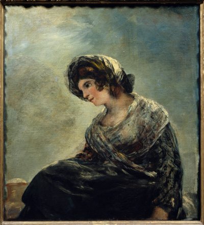 Die Milchmagd von Bordeaux von Francisco de Goya