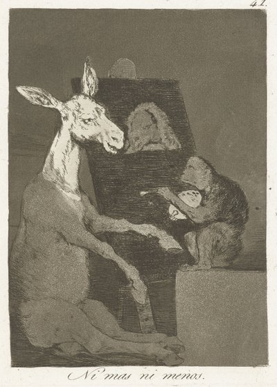 Nicht mehr und nicht weniger von Francisco de Goya