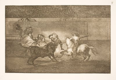 Der Tod von Pepe Illos (3. Komposition) von Francisco de Goya