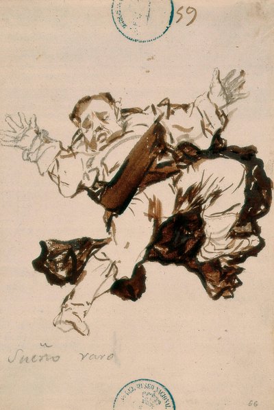 Seltsamer Traum von Francisco de Goya