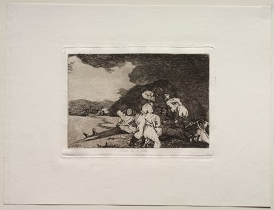 Die Schrecken des Krieges: Es geschieht dir recht von Francisco de Goya