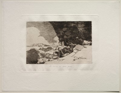 Die Schrecken des Krieges: Dasselbe anderswo von Francisco de Goya