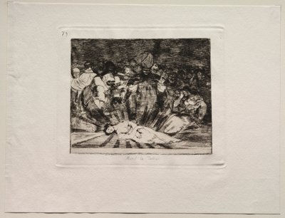 Die Schrecken des Krieges: Die Wahrheit ist gestorben von Francisco de Goya