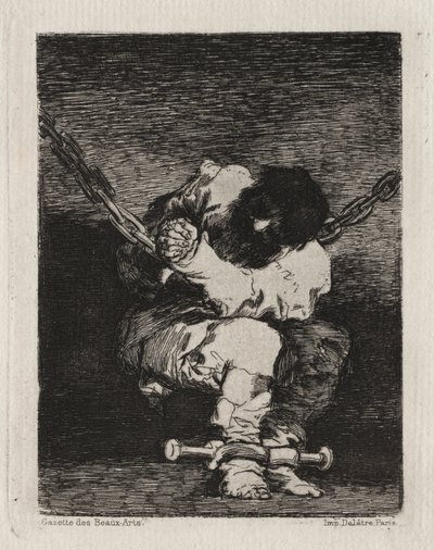 Der kleine Gefangene von Francisco de Goya