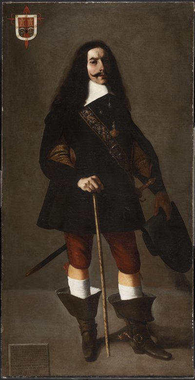 Don Juan Bazo de Moreda von Francisco de Zurbaran