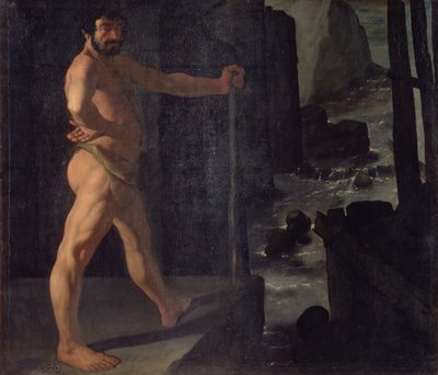 Herkules verändert den Lauf des Flusses Alpheus von Francisco de Zurbaran