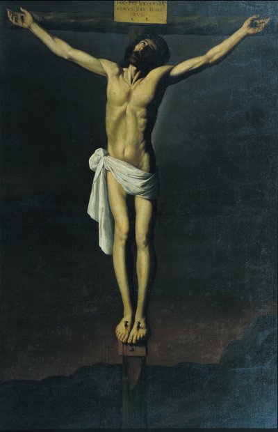 Christus am Kreuz von Francisco de Zurbarán and Workshop